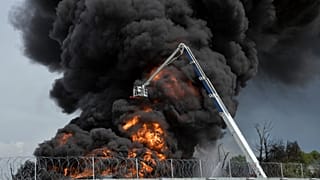 Foto de archivo de una explosión en Rusia.