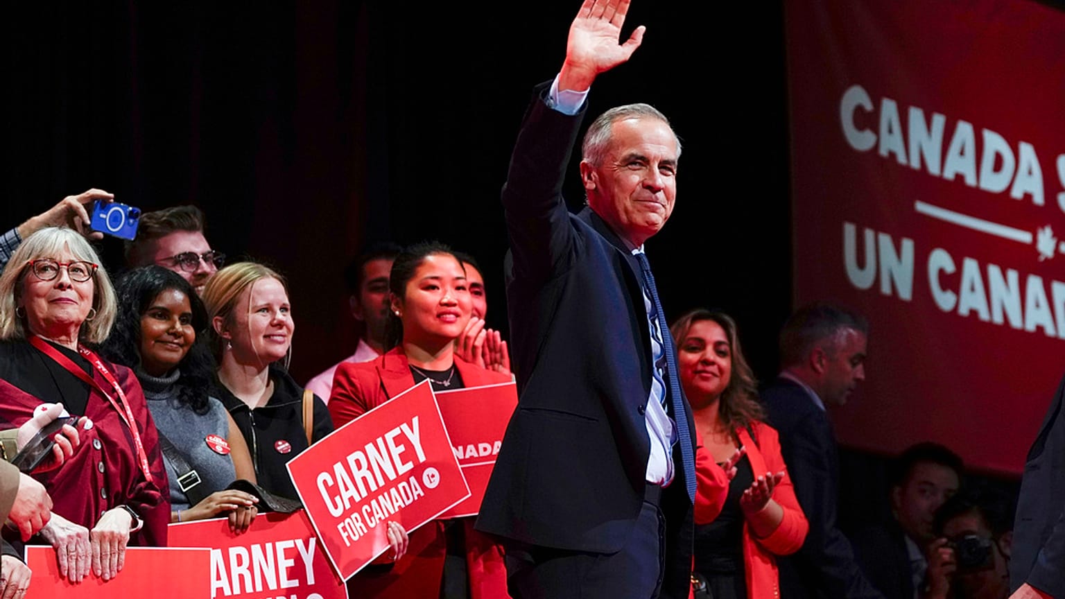 Mark Carney liberális vezető