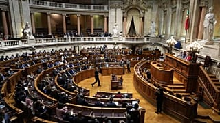 Das Parlament in Lissabon, Mittwoch, 27. März 2024.