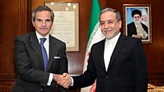 عباس عراقچی و رافائل گروسی