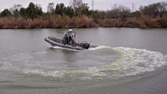 ABD ile Meksika arasındaki Rio Grande havzasında ilerleyen bir bot, 13 Şubat 2025