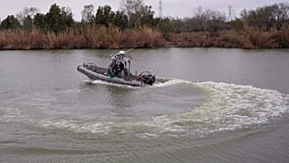 ABD ile Meksika arasındaki Rio Grande havzasında ilerleyen bir bot, 13 Şubat 2025