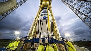Biomass transfer and placement onto Vega-C