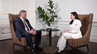 O primeiro-ministro croata, Andrej Plenković, fala à Euronews.