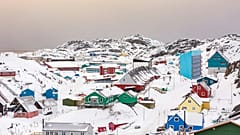 Maniitsoq városa Grönlandon