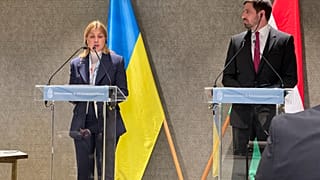 Magyar-ukrán találkozó a Párizsi udvarban