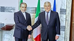 Il ministro degli Esteri, Antonio Tajani, a Roma con il collega iraniano, Abbas Araghchi, nell'aprile dello scorso anno