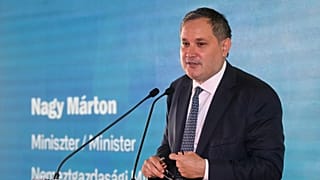 Nagy Márton gazdasági miniszter
