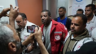 المسعف المفرج عنه في الهلال الأحمر الفلسطيني