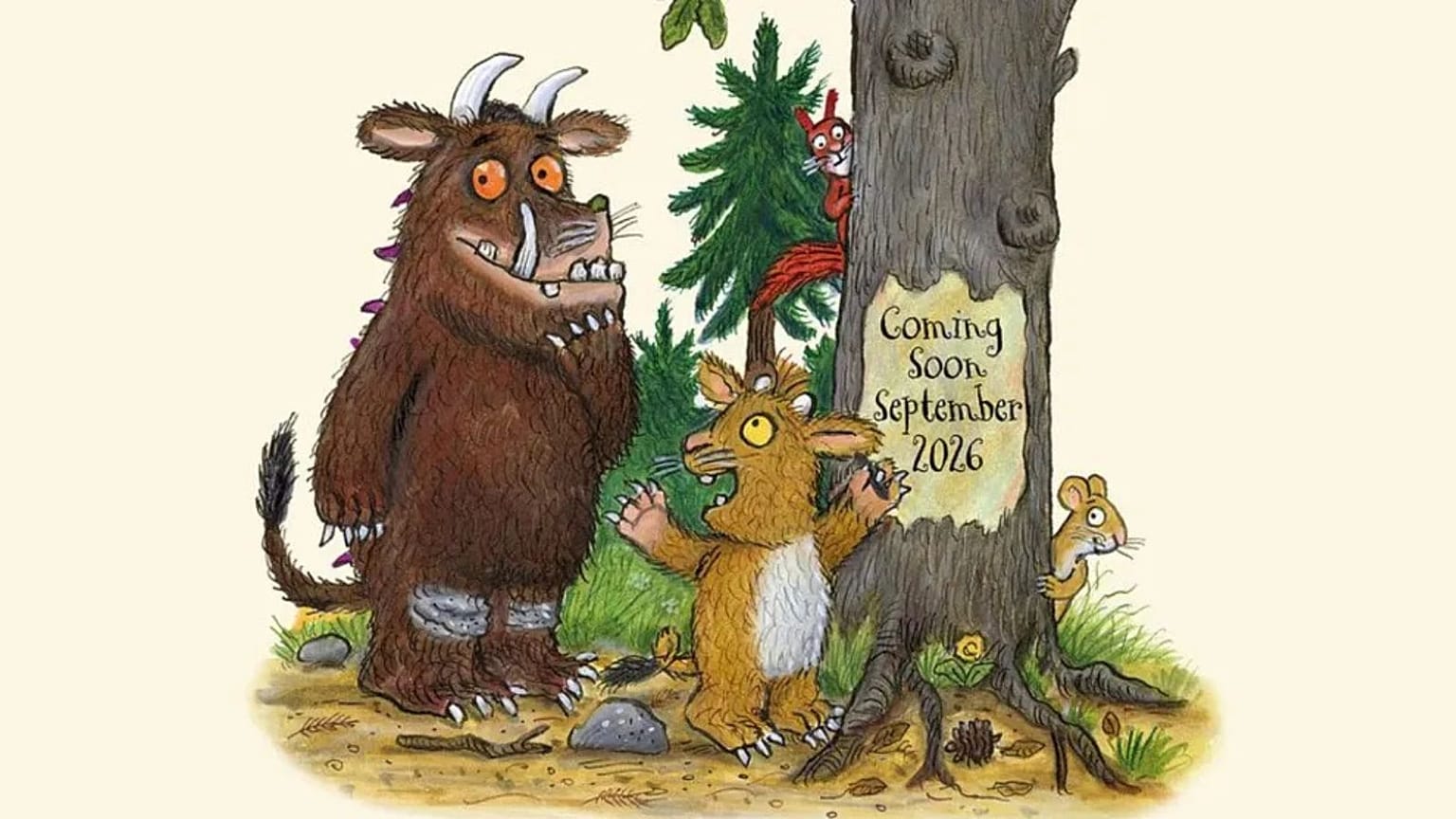 Το Gruffalo θα επιστρέψει το επόμενο έτος με το πρώτο του βιβλίο μετά από 20 και πλέον χρόνια