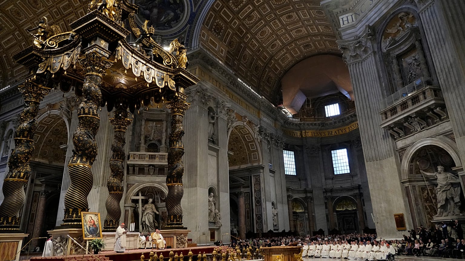 Basílica de São Pedro, no Vaticano. 