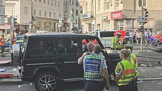 مكان الحادث في شتوتغارت جنوب غرب ألمانيا