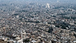 صورة عامة لدمشق من جبل قاسيون الخميس، 2 يناير/كانون الثاني 2025