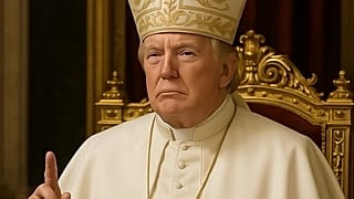 La imagen publicada por Donald Trump