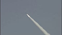 Test der Abdali Boden-Boden Rakete