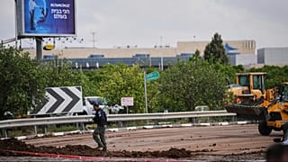 Aéroport de Tel-Aviv, Israël, le 4 mai 2025.
