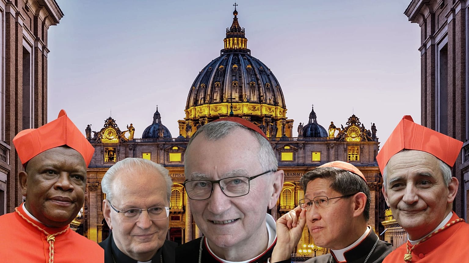 Os cinco favoritos ao cargo de Papa