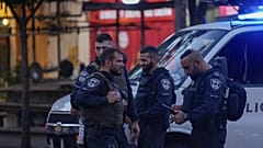 أفراد من الشرطة الإسرائيلية في تل أبيب