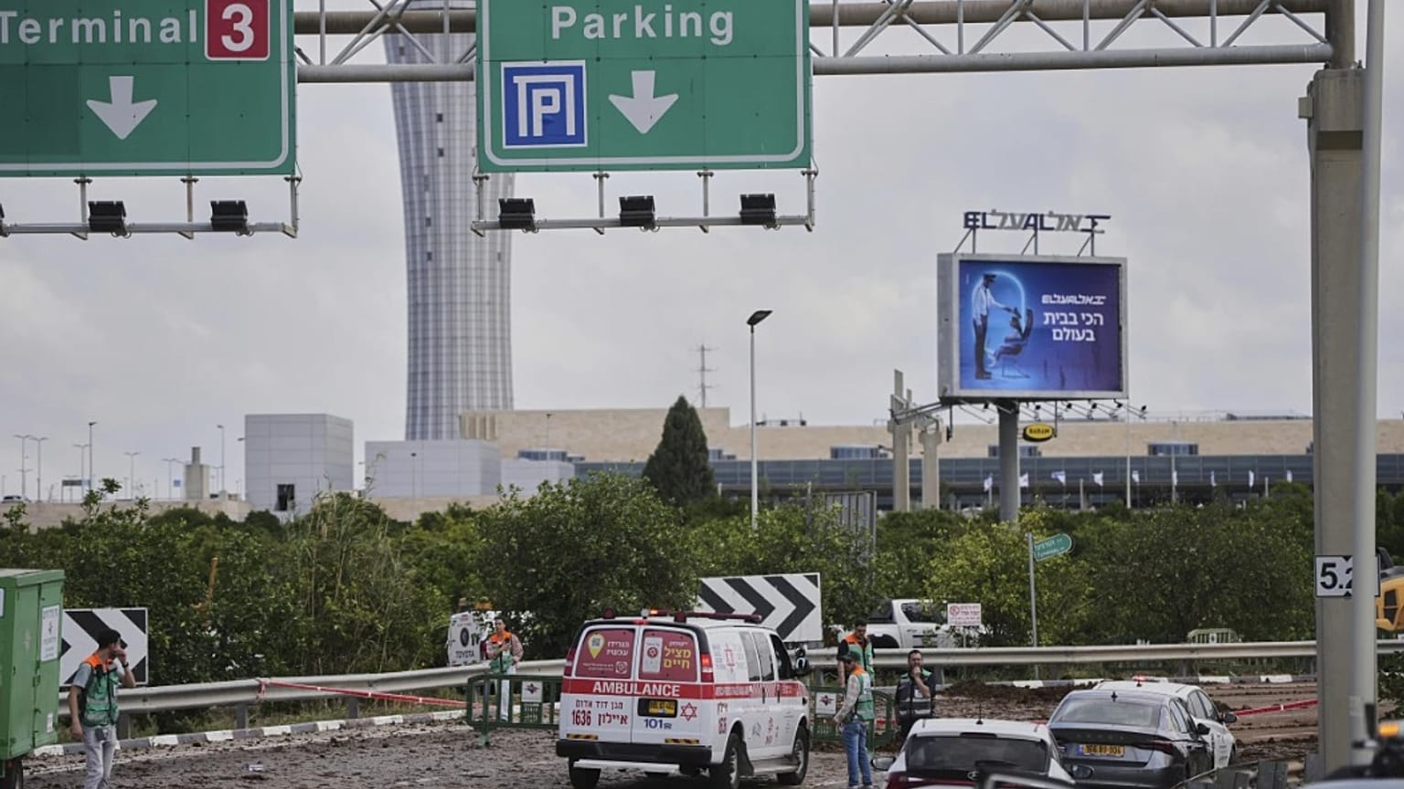 L'aeroporto Ben Gurion di Tel Aviv colpito da un missile proveniente dallo Yemen