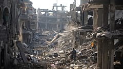 Der Gaza-Streifen - heute in weiten Teilen ein Trümmerhaufen