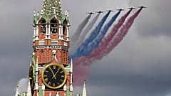 Репетиция Парада Победы в Москве, 5 мая 2025.