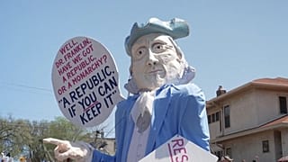 SCREENSHOT - Minneapolis celebrates Mayday with a battletrain and puppets
