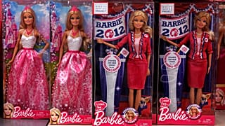 En esta foto de archivo del martes 28 de enero de 2014, las muñecas Barbie, un producto de Mattel, se exhiben en una tienda Walmart en Robinson Township, Pensilvania.