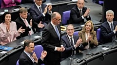 Friedrich Merz, a CDU vezetője a megválasztásáról tartott szavazás második fordulója után