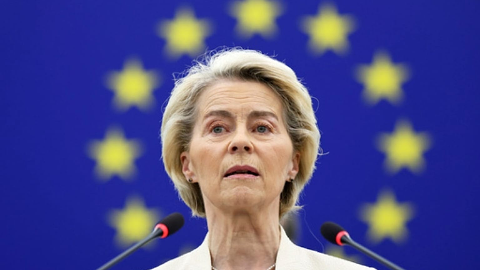 Ursula von der Leyen Strasbourgban