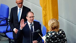 Innenminister Alexander Dobrindt (CSU) wurde am Dienstag Nachmittag vereidigt.