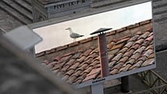 Der Schornstein über der Sixtinischen Kapelle