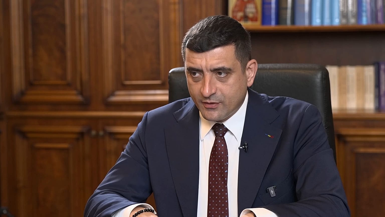 « Notre position est très claire. C'est une guerre de la Russie contre l'Ukraine », déclare Simion