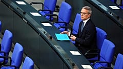 Karsten Wildberger (parteilos), Bundesminister für Digitalisierung und Staatsmodernisierung, während der Vereidigung der Bundesminister, Dienstag, 6. Mai 2025. 