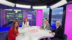 Mariana Mira Correa com Monica Vicente Cristina, Pedro Ribeiro e Paulo Dentinho