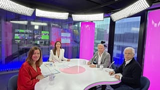 Mariana Mira Correa com Monica Vicente Cristina, Pedro Ribeiro e Paulo Dentinho