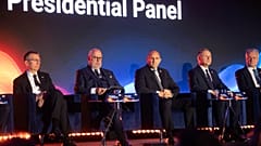 Panel prezydencki na szczycie Trójmorza w Warszawie