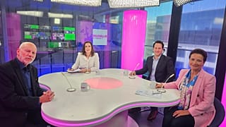 Maia de La Baume avec Elie Perot, Jim Cloos et Geneviève Pons