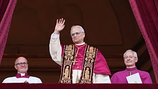 Le cardinal américain Robert Francis Prevost élu pape au Vatican, le 8 mai 2025.