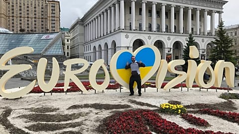 ESC Tom attending the Eurovision Song Contest 2017