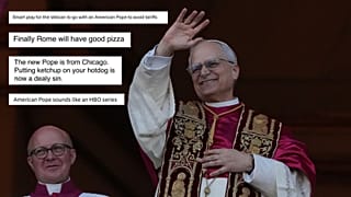 As reacções mais engraçadas da Internet ao primeiro papa americano Leão XIV