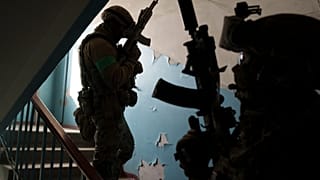 Soldaten des ukrainischen Sicherheitsdienstes