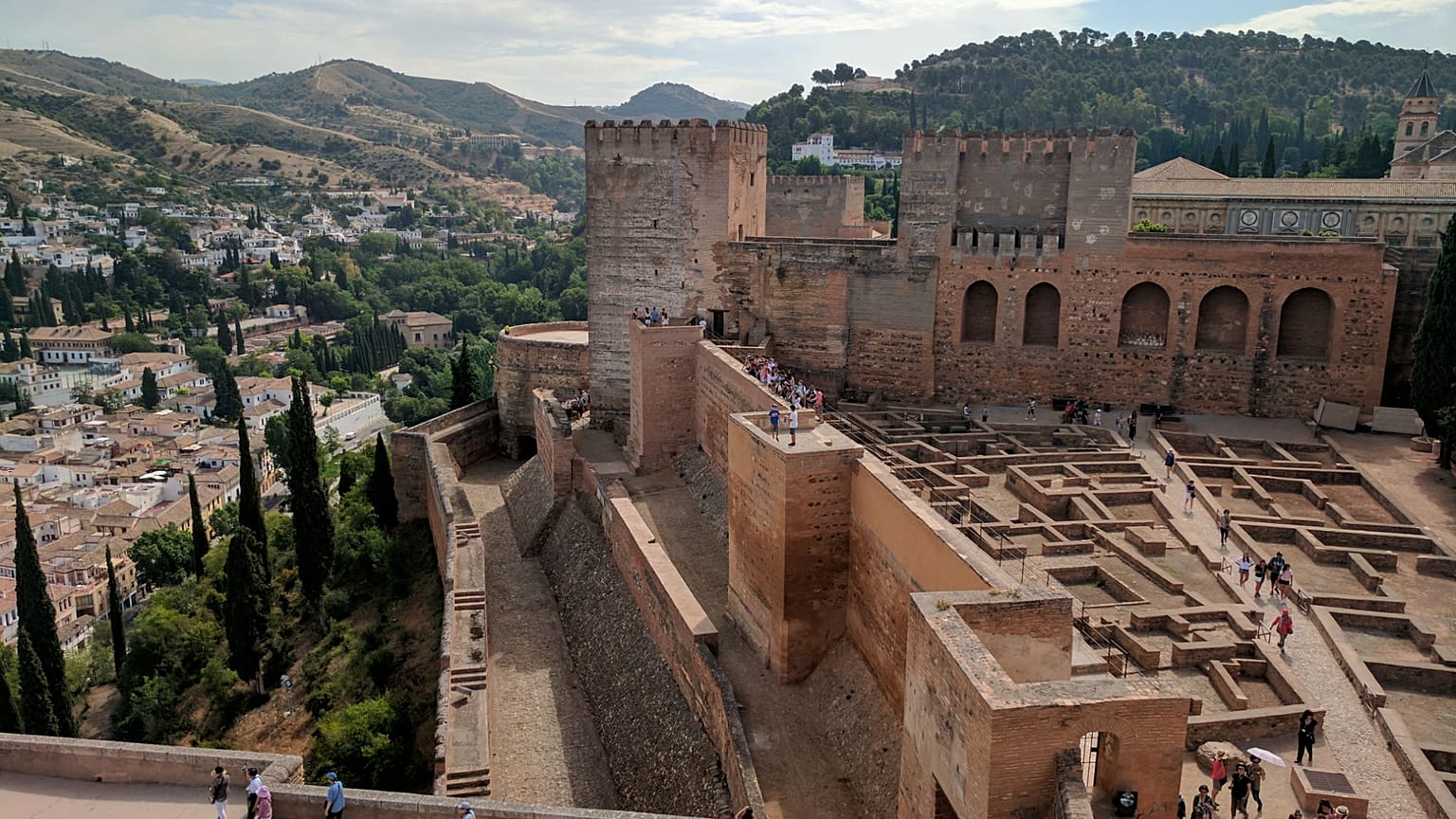 La Alhambra en Granada. 
