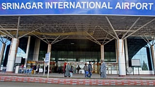 عکس آرشیوی از فرودگاه بین‌المللی سرینگر در کشمیر
