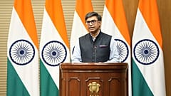 Vikram Misri, ministre Indien des Affaires étrangères, New Delhi, le 10 mai 2025