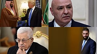 الرئيس الأميركي دونالد ترامب وولي العهد السعودي محمد بن سلمان.. ورؤساء لبنان وسوريا وفلسطين، جوزيف عون وأحمد الشرع ومحمود عباس 