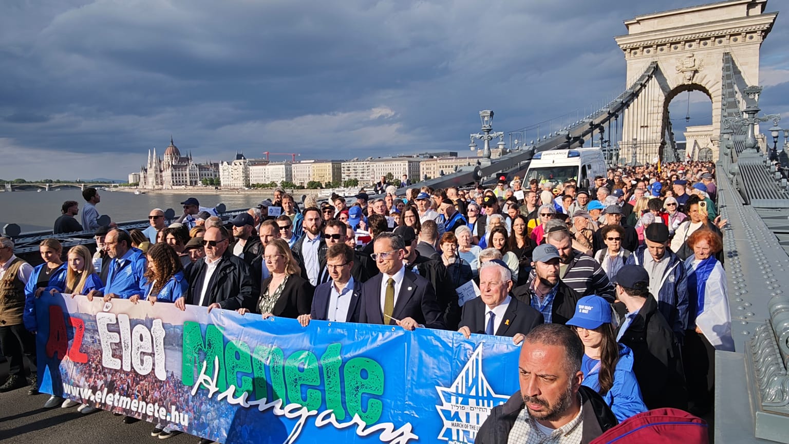 Az Élet Menete Budapesten, 2025. május 11-én 