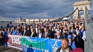 Der Marsch des Lebens in Budapest, 11. Mai 2025