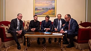 رهبران اروپایی در اوکراین