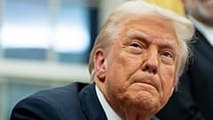 El presidente Donald Trump en una imagen de archivo.