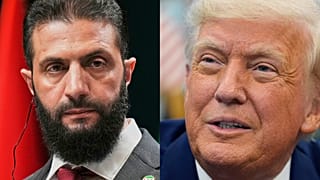 الرئيس الأمريكي دونالد ترامب/ الرئيس السوري الانتقالي أحمد الشرع